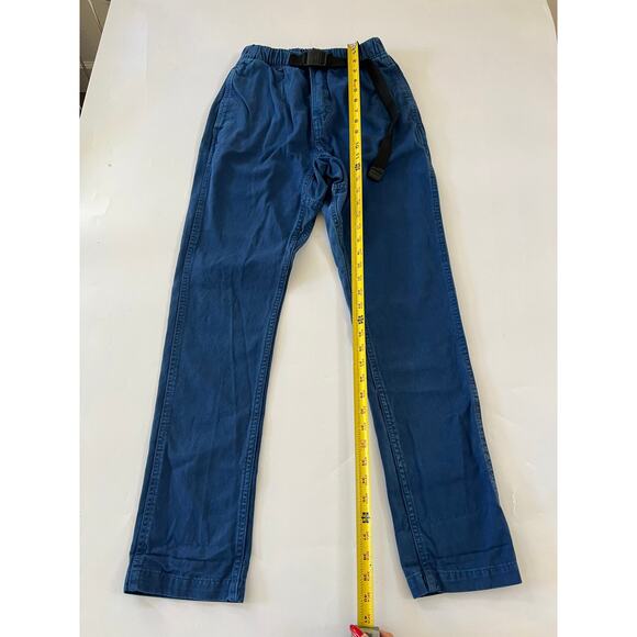 Gramicci Belted Waist Straight Leg Blue Jeans Men Small Utility Outdoor Gorpcore - Picture 16 of 16